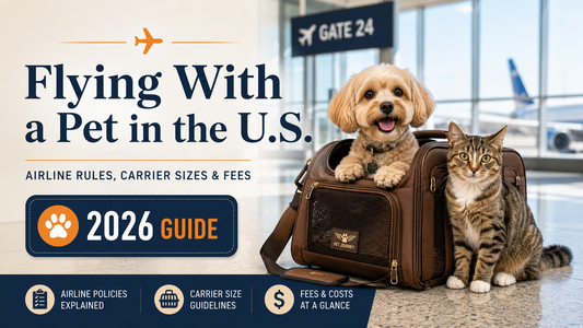 English Optimized Article Flying With a Pet in the U.S.: Airline Rules, Carrier Sizes, and Fees