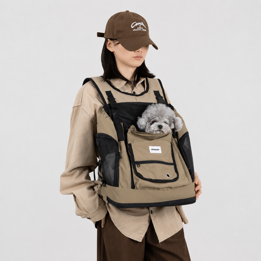 Front Pet Carrier Backpack for Cats & Small Dogs
