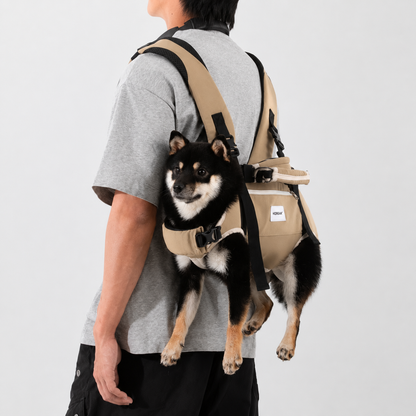 Ergonomic Dog Carrier Backpack for Small & Medium Dogs
