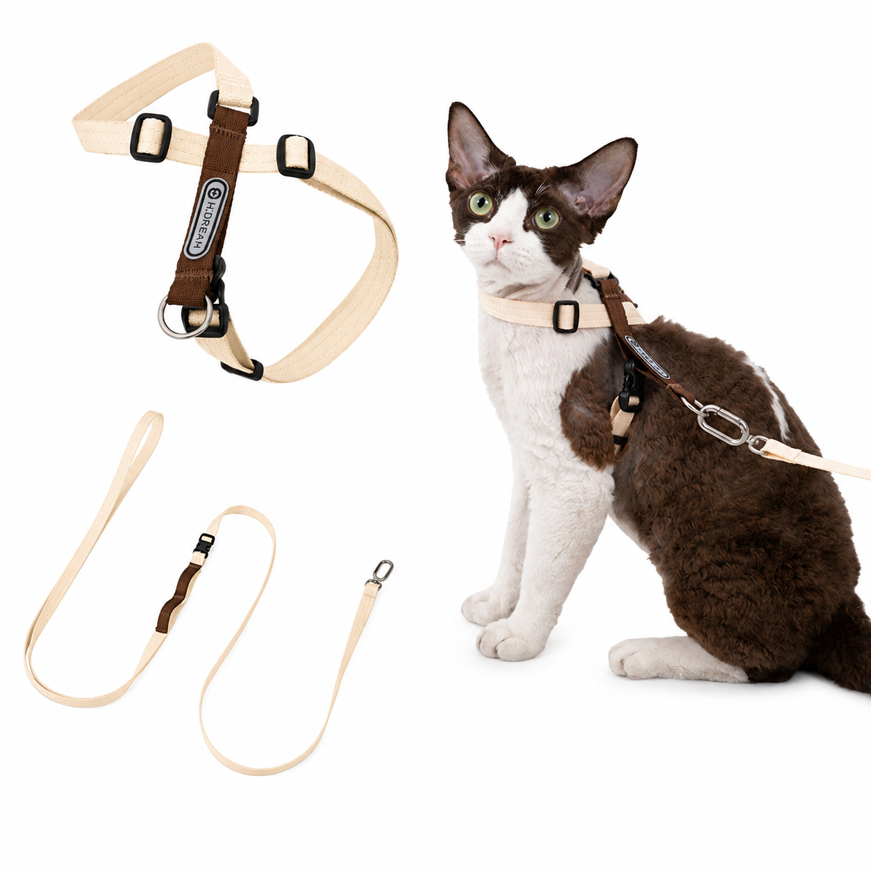Ausbruchsicheres Katzengeschirr & Leine
