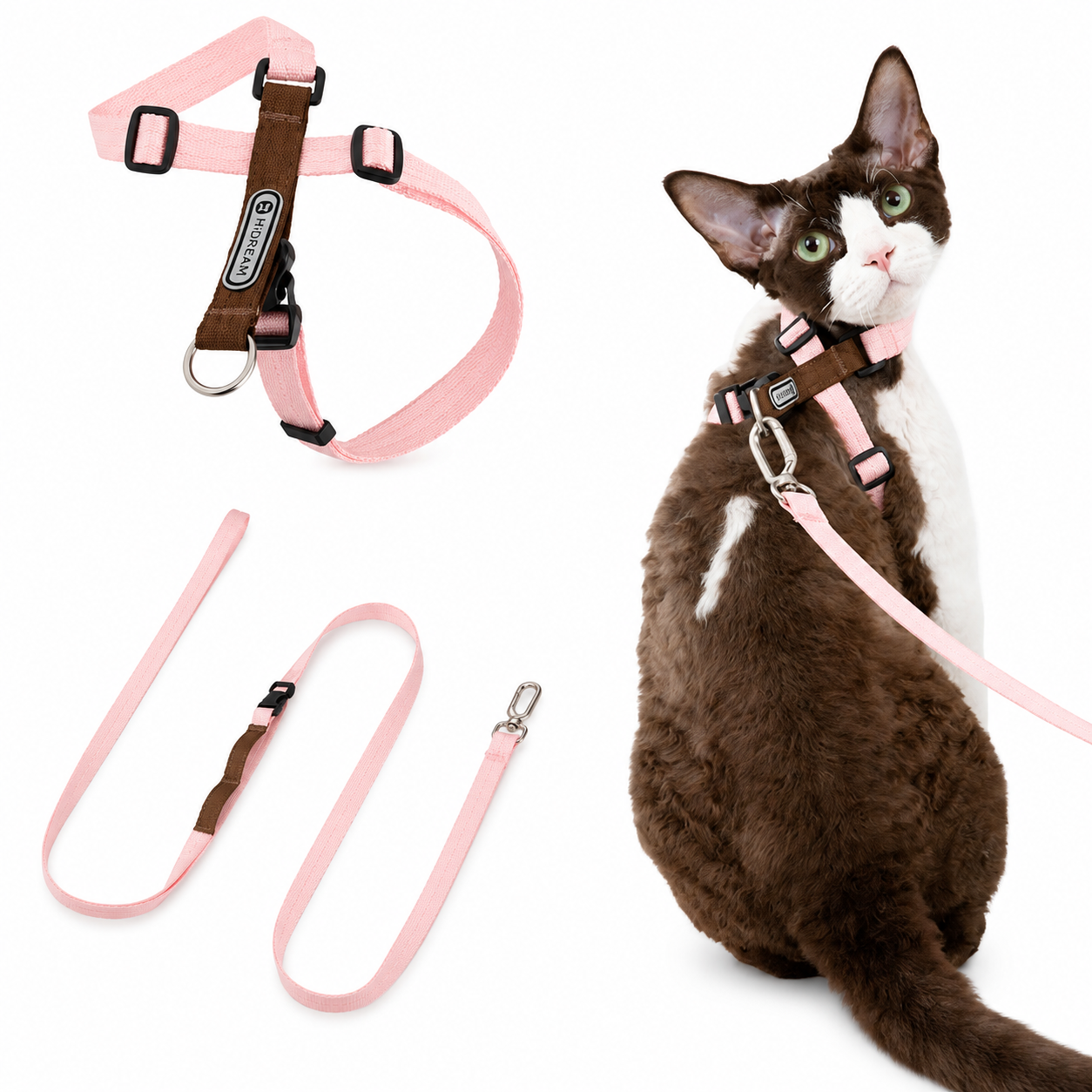Ausbruchsicheres Katzengeschirr & Leine