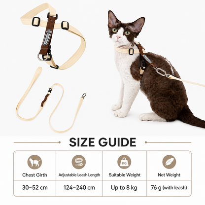 Ausbruchsicheres Katzengeschirr & Leine
