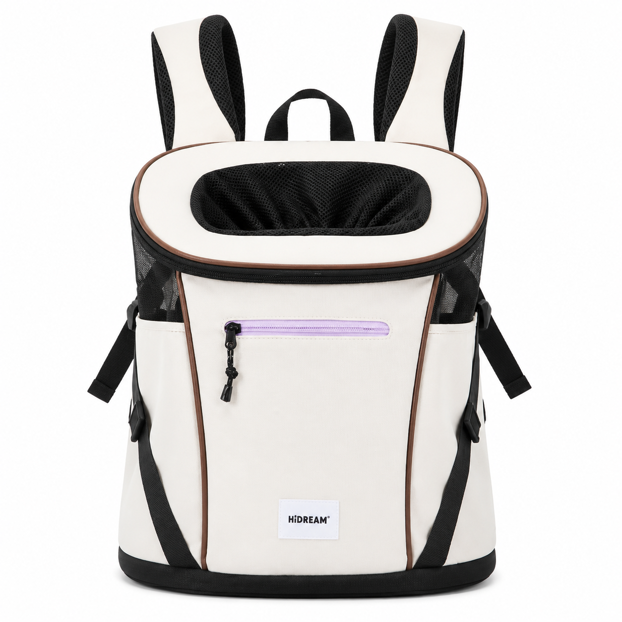 Pet carrier backpack front product view