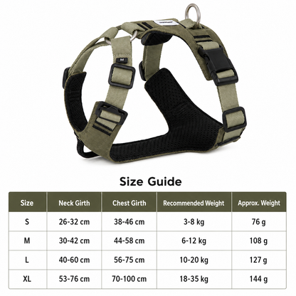 No-Pull Adjustable Dog Harness