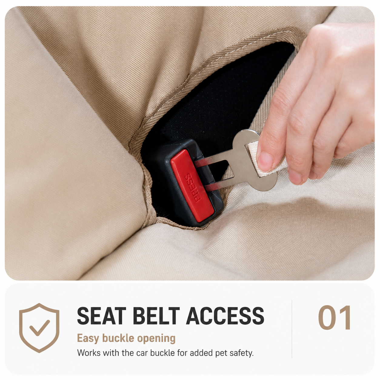 Dog Car Hammock Seat Protector