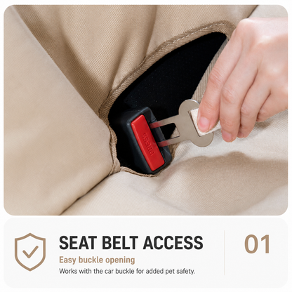 Dog Car Hammock Seat Protector