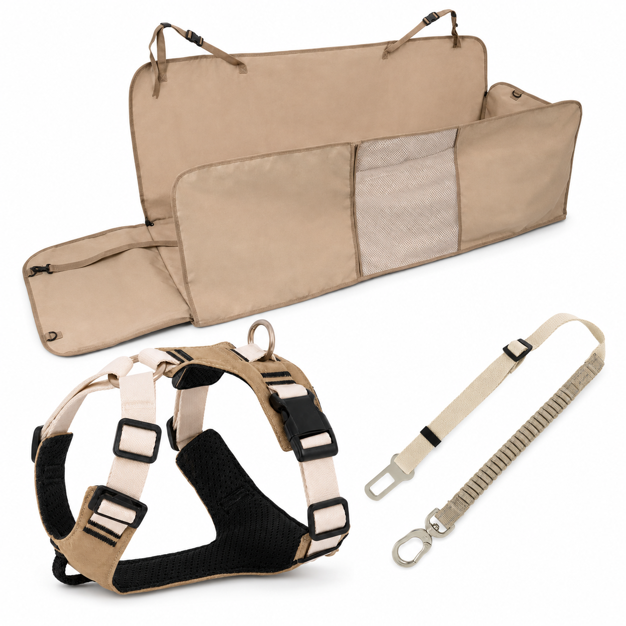 Complete Dog Car Safety Kit
