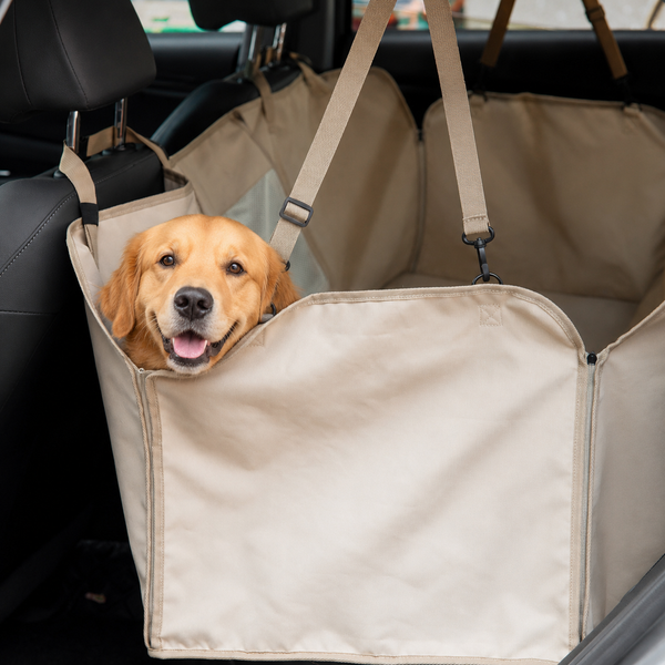 Dog Car Seat Cover Back Seat Full Hammock Waterproof Pet Protector