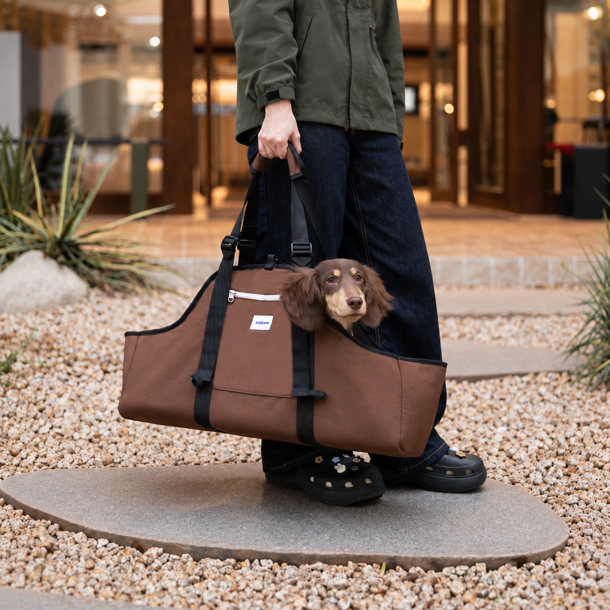 Baguette Dachshund Carrier Bag for Long Dogs