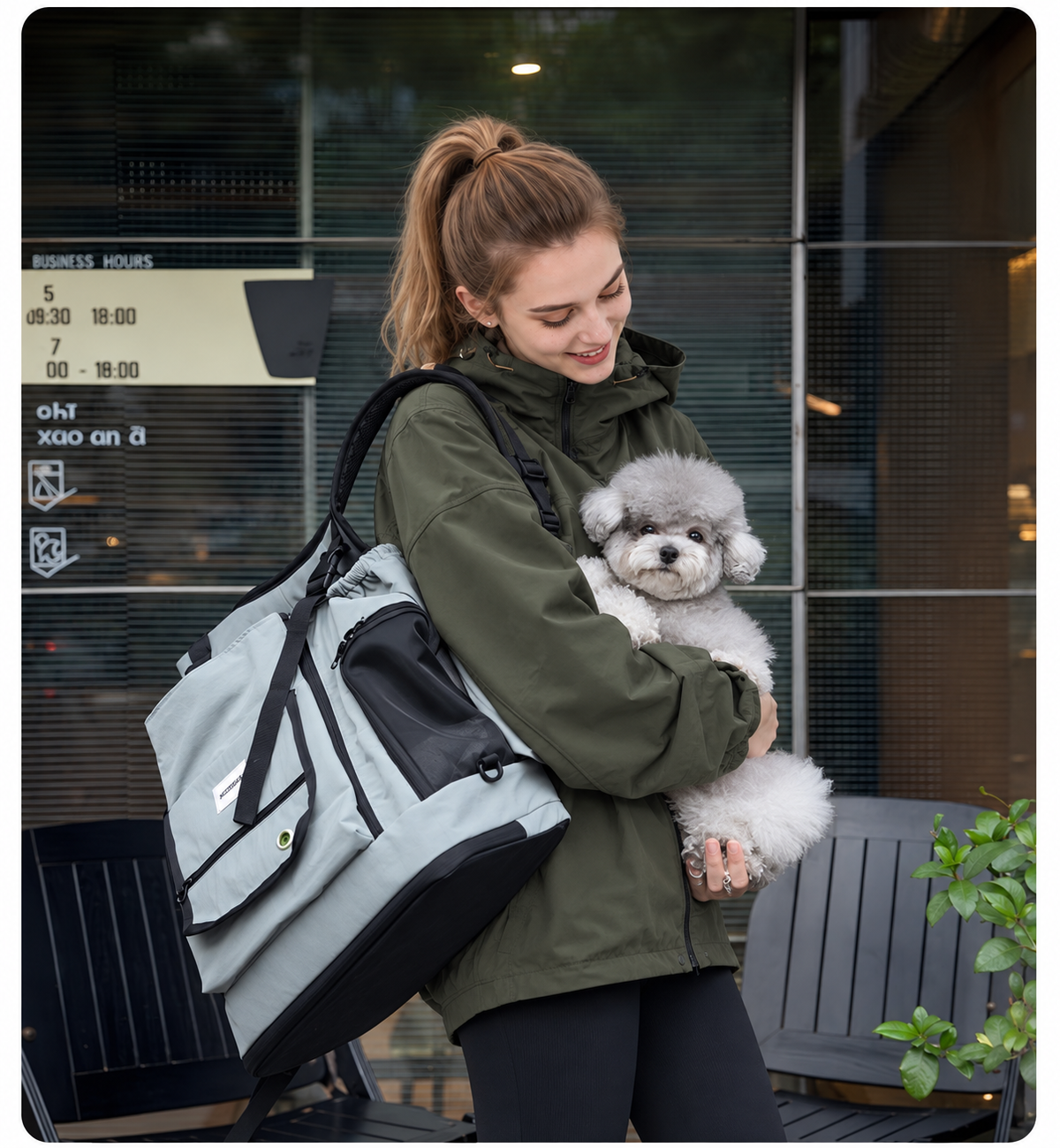 Front dog backpack for Cats & Small Dogs