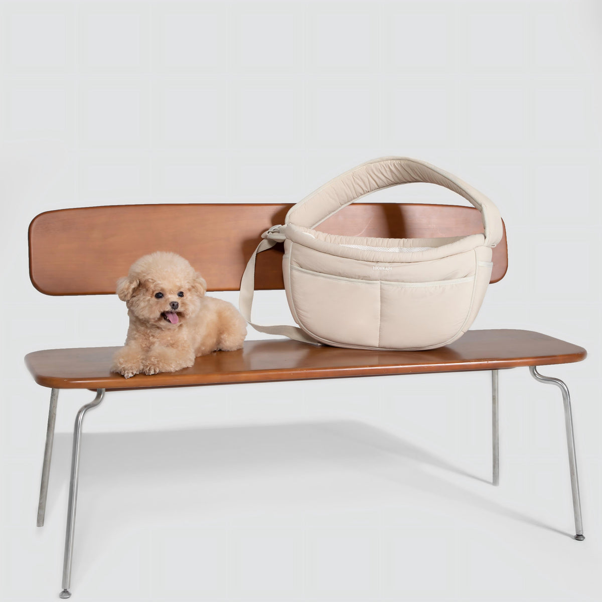 Hands-Free Soft Pet Sling Carrier for Cats & Small Dogs